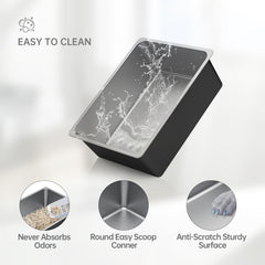 Ohtomber non-stick surface helps quick cleaning and drying after use.