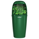 Oiibo reptile water fountain dripper delivering steady hydration in terrarium.