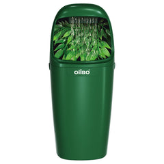 Oiibo reptile water fountain dripper delivering steady hydration in terrarium.
