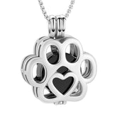 Oinsi pet cremation urn necklace closeup shows durable keepsake for cherished memories.