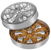 Oiwliur Slow Feeder Dog Bowl front view shows stability and clean design