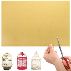 Okllen natural quartz gravel paper offers safe texture in the cage.