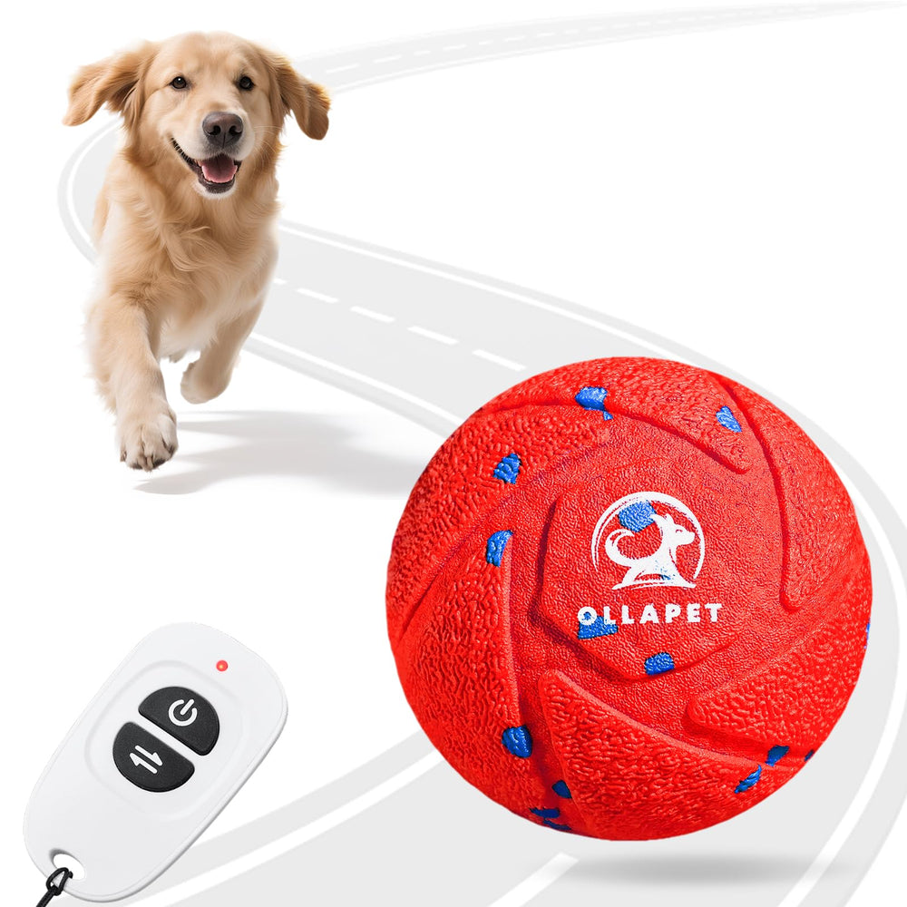 Ollapet smart ball with remote control for convenient play from the sofa