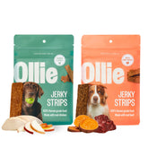 Ollie chicken and apple jerky pack, ideal for training rewards