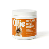 Ollie Zoomies bottle being poured to illustrate mobility support for dogs