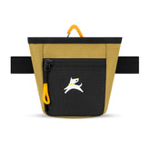 OllyDog Goodie Bag Antelope with magnetic closure for quick reward access.