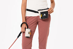 OllyDog Goodie Treat Bag with magnetic closure enabling quick rewards.