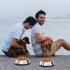Olutacot 7 oz bowls with rust-proof metal and durable rim