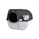Omega Paw Elite Roll 'n Clean top view shows quick, hands-free cleaning.
