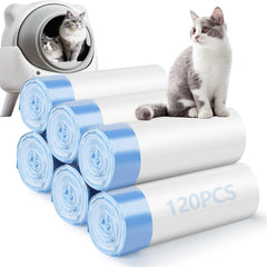 Ondware 120-pack litter bags on a roll for quick, mess-free bagging