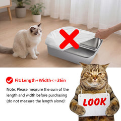 Ondware double-odor barrier liner keeps smells contained.