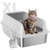 OneBug XL top view shows spacious interior for large cats and multi-cat use.