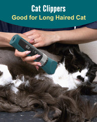 oneisall cat clippers with IPX7 waterproof design for easy cleaning