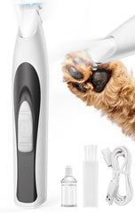 oneisall dog paw trimmer with LED light for precise, gentle grooming