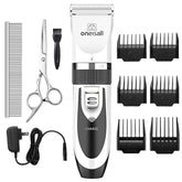Oneisall Dog Shaver Clippers demonstrate low-noise operation for calm, efficient grooming sessions.