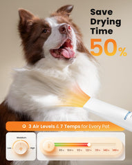 Oneisall metal blade clippers delivering precise trims on a dog.