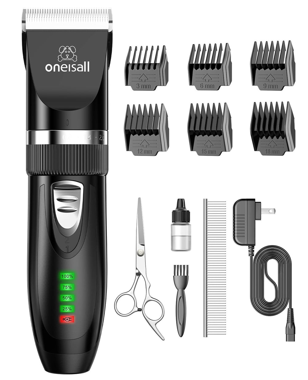 Oneisall quiet cat clippers demonstrate cordless grooming convenience