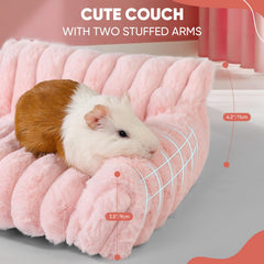 ONEJU Guinea Pig Couch dual-color covers for easy swaps