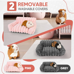 ONEJU Guinea Pig Couch inner lounge area showing ample space