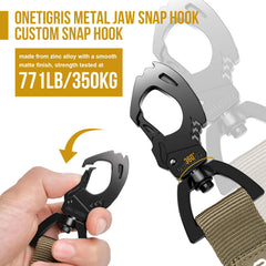 OneTigris adjustable-length bungee leash supports large and medium dogs