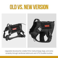 OneTigris Fire Watcher harness back view showing secure fit.