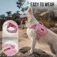 OneTigris Mammoth Dog Pack adjustable straps ensure a comfortable fit