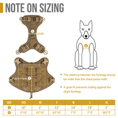 OneTigris harness with quick-release buckles for easy on/off