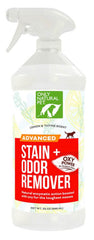 Only Natural Pet Advanced Dog Stain Odor Remover bottle, powerful enzymatic cleaning for tough odors.