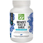 Only Natural Pet Brewer's Yeast & Garlic chewables bottle for daily flea support.