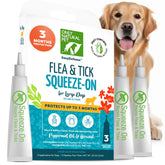 Only Natural Pet EasyDefense squeeze-on tube for monthly flea and tick protection.