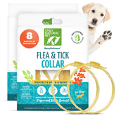 Only Natural Pet EasyDefense dog collar unwrapped, ready for immediate protection.