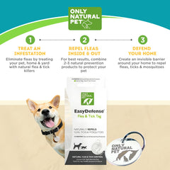 Only Natural Pet EasyDefense Tag cat collar wear demonstrates unobtrusive, comfortable daily use
