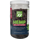 Only Natural Pet Hemp Hip & Joint Support chews pack supports active mobility for dogs.
