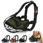 OOPSDOGGY Pitbull muzzle metal basket for secure restraint