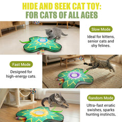 OPDEKEHA cat toy with three sounds to stimulate hunting instincts