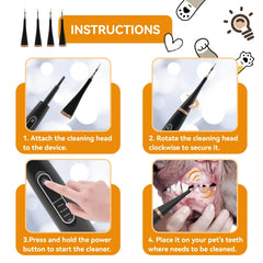 Opdent USB charging cable for convenient home charging.
