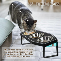 OPELETNNT tilted feeding at 15-degree angle supports comfortable neck alignment during meals.