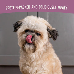 Open Farm bone-broth infused air-dried dog food with rich aroma.