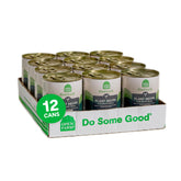 Open Farm plant-based pate can showing planet-friendly nutrition for dogs