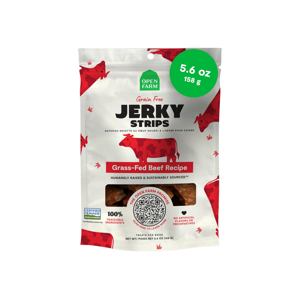 Open Farm soft chews in resealable pouch for training rewards
