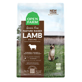 Open Farm pasture-raised lamb bag with traceability for transparency.
