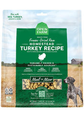 Open Farm turkey recipe morsels: high-protein bites for complete meals.