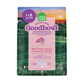 Open Farm Goodbowl wild-salmon first ingredient for protein-rich kibble.