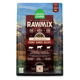 Open Farm RawMix Front Range bag featuring humanely sourced ingredients for balanced dog nutrition