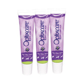 OptixCare Eye Lube Plus Hyaluron 20g tube with dropper tip for pets, easy application