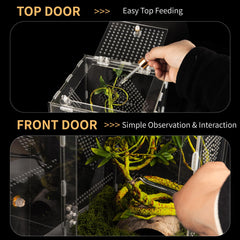 Orekemo twist-lock door ensuring pet security