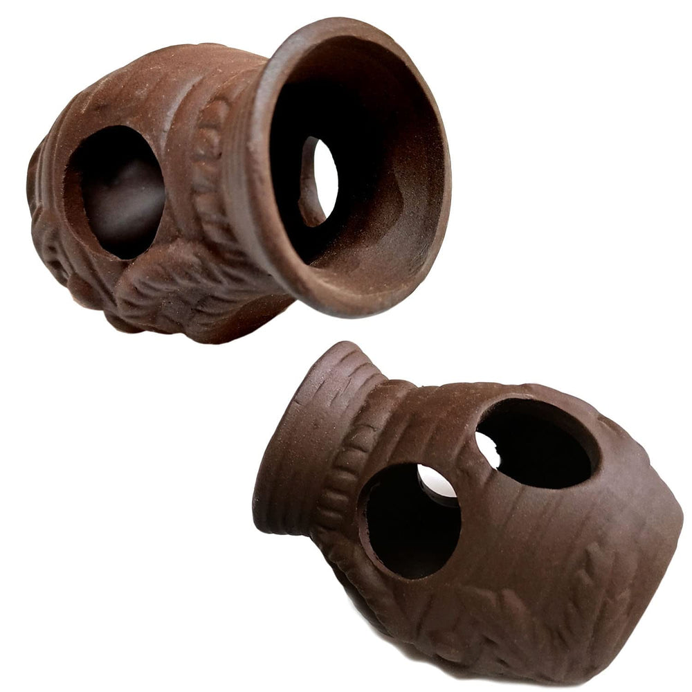 OrgMemory ceramic shelter in-tank cave design offers a safe hiding place for small fish.