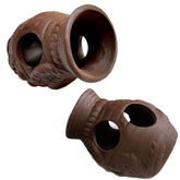 OrgMemory ceramic shelter in-tank cave design offers a safe hiding place for small fish.