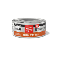 ORIJEN Original Entrée raw poultry and fish ingredients for a high-protein meal.