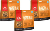 ORIJEN Original cat treats: freeze-dried 3-pack with chicken, turkey, and monkfish for protein-rich rewards